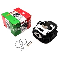 SUZUKI TS125 CYLINDER BLOCK ASSY 0 SET KIT BLOK TS-125 TS 125 TS125 COMP COMPLETE SET WITH PISTON RI