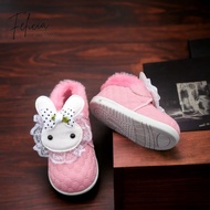 Sepatu anak perempuan sepatu anak perempuan boneka lucu sepatu usia 1 2 3 tahun sepatu pesta