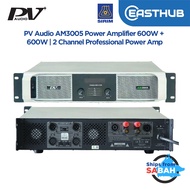 PV Audio AM3005 Power Amplifier 600W + 600W | 2 Channel Professional Power Amp