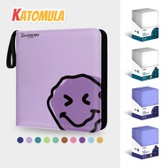 BERYFAM Toploader Binder Album Set Card Black Binder 240Pocket TradingCards Leather Blueberry Series