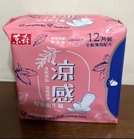 東森康乃馨涼感保養衛生棉25.5公分12片