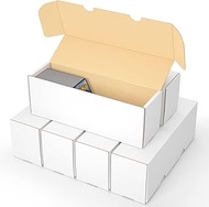 Trading Card Storage Box,Sports Card Storage Boxes, 6-Pack Cardboard Card Box for TCG/Magic/Mtg Bask