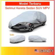 All Size PEVA UV Car Cover Protection For Sun Rain Dust Sarung Kereta Selimut Kereta Myvi SUV MPV Al