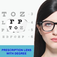 (0°-1000°)  Myopic Aspheric Scratch-resistant Anti-reflective Resin Lenses With Myopic Prescription 