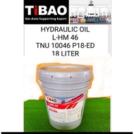 (TIBAO) HYDRAULIC OIL L-HM 46 (18 LITTER) READY STOCK KL