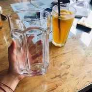 Style Restaurant Super Large Capacity Glass Cup 500ml Cup Drink Cup Fruit Tea Cup Mojito Cup