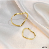 10k Gold Heart earing NT072