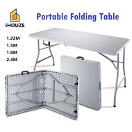 [✅SG Ready Stock] HDPE Folding Table Foldable Banquet Table Event / Catering / Hall / Buffet / Outdoor / Travel Table