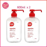 [B&amp;B] B&amp;B baby bottle cleanser liquid type 600ml x 2ea / B&amp;B Feeding Bottle Cleanser