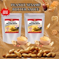 PEANUT SESAME BUTTER SAUCE – Rich, Blended, Full of Nutrition – Dipping, Drizzle & Dress Up