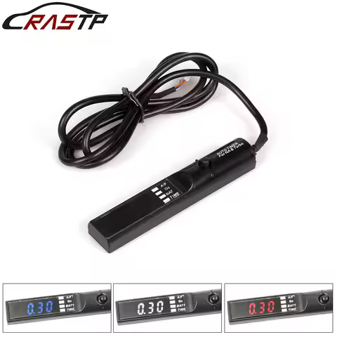 DC12V Universal Apexi Turbo Timer for NA & Turbo Control Led Digital Display Red White Blue Light RS