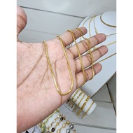 Beautiful 24k gold plated necklace Italian necklace