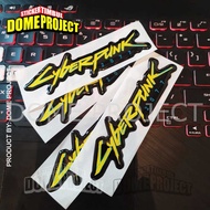CYBERPUNK MOTORCYCLE STICKER RESIN MOTORCYCLE ACCESSORIES MOTORCYCLE STICKER CAR BODY