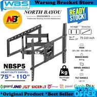 NBSP5 100 INCH NB SP5 BRACKET 100" tv lcd led BRACKET SWIVEL 75-110 Inch
