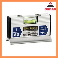 Ebisu Diamond Slope Level Wide 1/50 Silver ED-SL 1/50