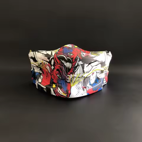 For Scorpion EXO Combat/Covert-X Retro helmet mask Personalized full helmet retro motorcycle lens mu