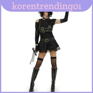 Edward Scissorhands Costume - Polyester and Cotton Blend for Theme Parties
