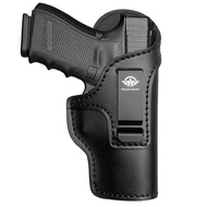 IWB Gun Leather Holsters for Pistol : Glock 19 17 26 - Taurus G2C G3C G3 - Sig Sauer - S&W M&P Shiel