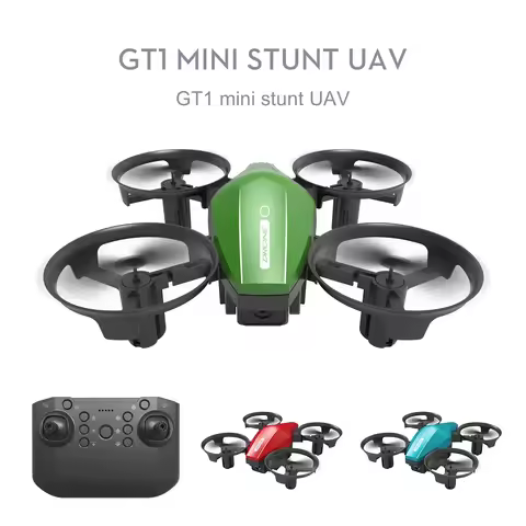 GT1 Mini Drone 4k Profesional Dual HD Camera Aerial Photography FPV Helicopters Obstacle Avoidance F