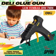 Deli Glue Gun 20W 7MM Hot Melt Glue Gun