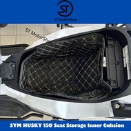SYM Husky 150 Seat Storage Inner Cuhsion Leather Padding PU Cushion Lining Liner Mat Carpet Box ADV