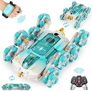 Gampop 8WD Gesture Sensing RC Stunt Cars - Gifts for Boys Girls 8-12 Year Old 8 wheels Remote Contro