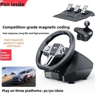 Lastda V9 Gen2 Racing Game Steering Wheel 900 Degree Car Simulator PC PS4 SWITCH