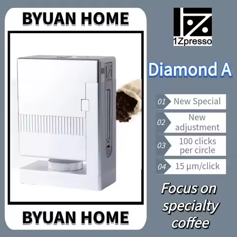 1Zpresso DiamondA Manual Coffee Grinder - Desktop Type for Pour Over & Espresso, Precision Manual Co
