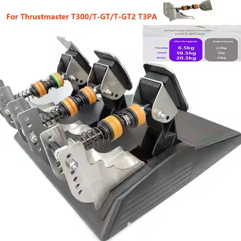 Pedal Damper Mod For Thrustmaster T300/T-GT/T-GT2 T3PA Throttle Clutch Brake Modification Improvemen