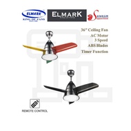 Elmark Bee Fan 36 " Baby Fan Ceiling With Remote Control