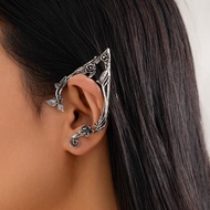Goth Fairy Elf Ear Vintage Stud Earrings - Trang sức tiệc tùng tinh tế cho Halloween