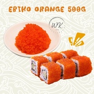 Ebiko orange/fish roe Halal 500g  (ONLY JB AREA DELIVERY)