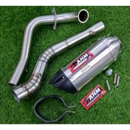 100% Original AHM M3 Racing Exhaust (free bubble wrap) LC135 4S &amp; 5S / Y15ZR /