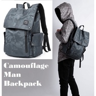 FE2 Fashion Man Bag Camouflage Spoort Backpack Oxford Travel Dayback Outdoor Bagpack