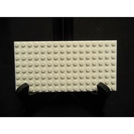 [1 Piece] LEGO 8x16 White Base Plate, ID Thickness 4598523 92438