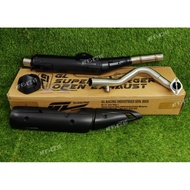 GL RACING EXHAUST PIPE SUPER CHARGER OPEN 38-42MM 35-38MM Y15ZR YAMAHA