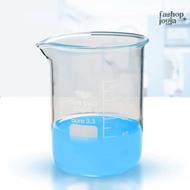 (INSTANT) Multifunctional Borosilicate Glass Chemical Lab Measuring Cup - GG-17
