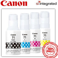 Canon GI-71 Black Cyan Magenta Yellow Ink Cartridge for G1020 / G2020 / G3020 / G3060 Printer