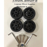 ART I6S 4 pcs 5x15mm replacement suitcase wheels