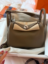 Hermes mini lindy II etoupe 大象灰