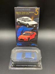 好康 現貨日本名車俱樂部 盒蛋 TOYOTA SPRINTER TRUENO AE86 車模二手不是藝術品，