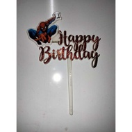 Birthday decoration tj hb spiderman ti35d