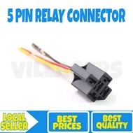 5 PIN AUTOMOTIVE RELAY SOCKET CONNECTOR 4 PIN RELAY CONNECTOR RELAY WIRE HARNESS