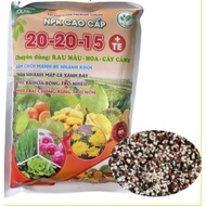 NPK Fertilizer 3 Colors 20-20-15 +TE (HAK) - 1 Kilogram Package