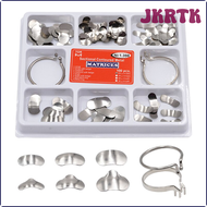 JKRTK Denspay 100 Stks/doos Toos Tandelkundige Sectionele ระบบ Matrixband Tisklemen/scheiden Ring Ta