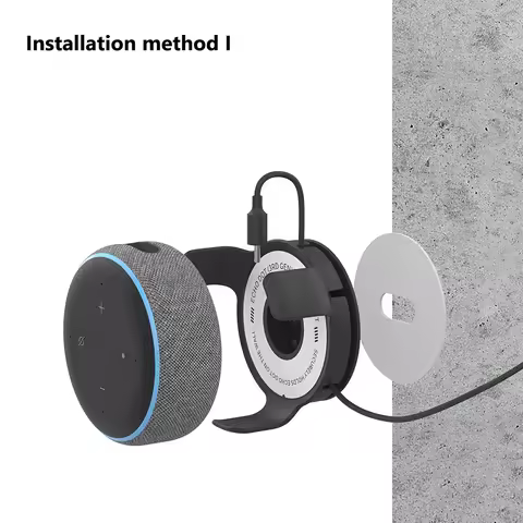 Wall Mount For Amazon Echo Dot 3rd Gen Table Stand For Alexa Echo Dot 3 Smart Speaker With Screwless