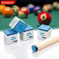LOVESPACE 1Pc Professional Billiard Square Chalk Environmentally Friendly Pool Cue Tip Power Billiar