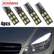 LED Lights 4Pcs Accessories Auto Eyebrow For Mercedes-Benz W204 C300 C350 Parts