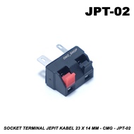 Cable Clamp Terminal Socket 23 x 14 mm - CMG - JPT-02