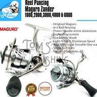 Terbaru Reel Pancing Maguro Zander 1000 - 6000 Original (9+1 Bearing)